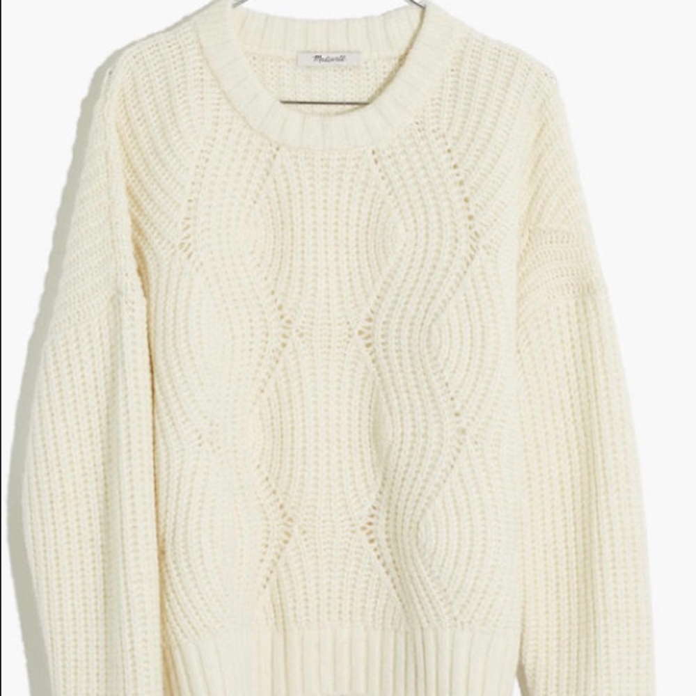 Madewell Everett Rib-Play Pullover Sweater